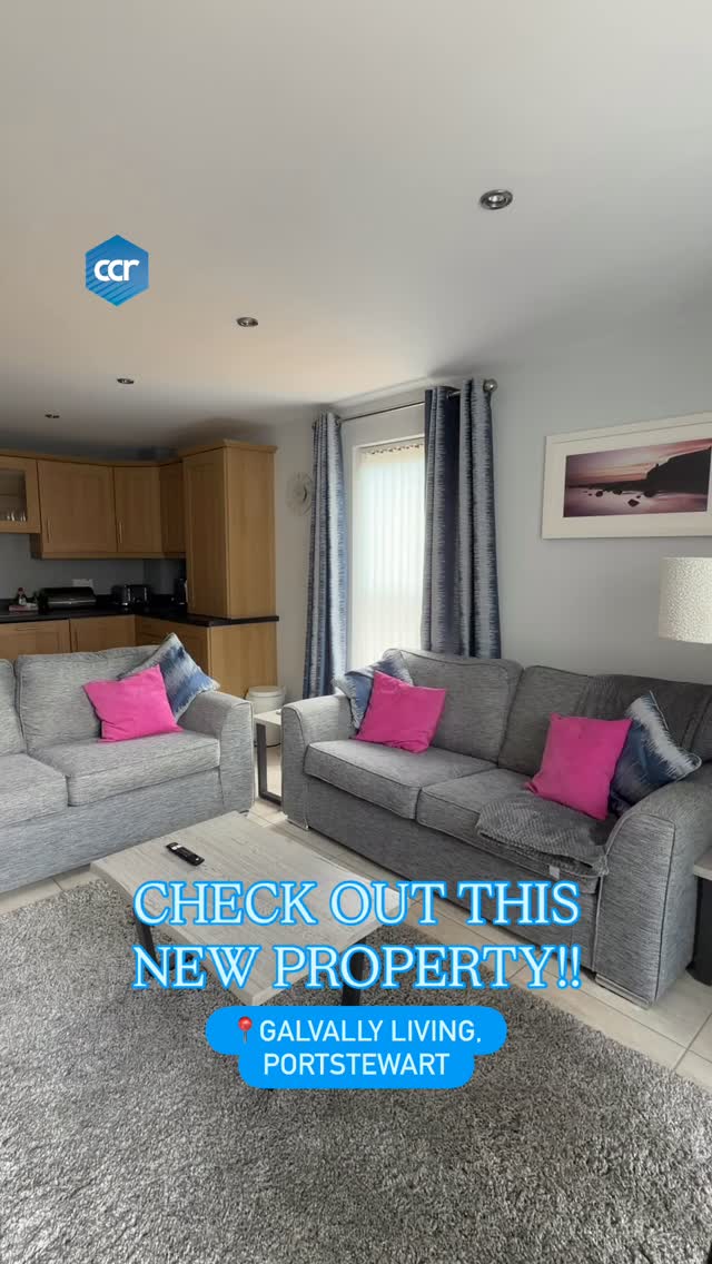 Check out this new property online👉🏻

📍Galvally Living, Portstewart

This modern, three bedroom apartment is the perfect place for your stay on the Causeway Coast. Just a short distance from Portstewart Promenade and it benefits from off-street parking. This property is also pet friendly! 

📲Comment ‘LIVING’ for more info and we will send you the direct link to view and book online!

#stayhere #selfcateringaccomodation #causewaycoastrentals #portstewart #ccr