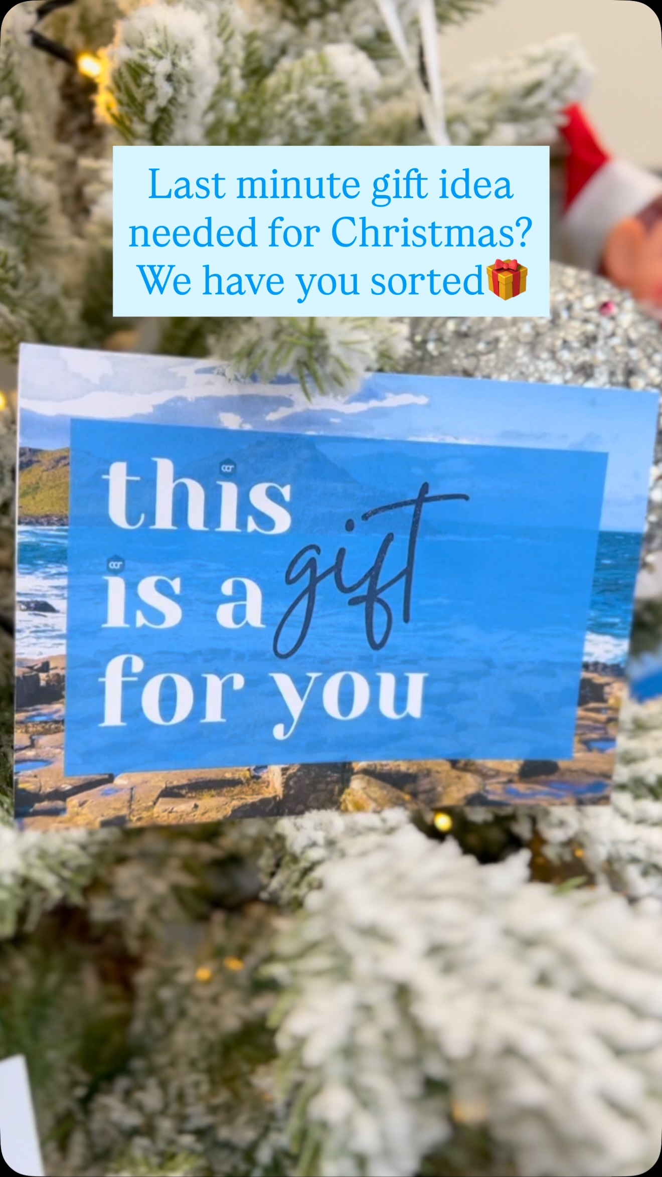 Stuck for a last minute Christmas gift? 🎁 We have the perfect solution! 

Get them a holiday gift voucher redeemable at any of our stunning Holiday Homes🏡

Send us a message📲 or give us a call on 02870 832220 ☎️ and we'll sort you out. 

#christmasgiftidea #causewaycoastrentalsandsales #holidayvoucher